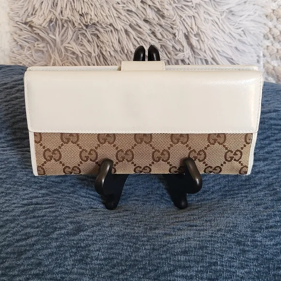 Gucci GG Canvas Heart Continental Long Wallet - Picture 2 of 10